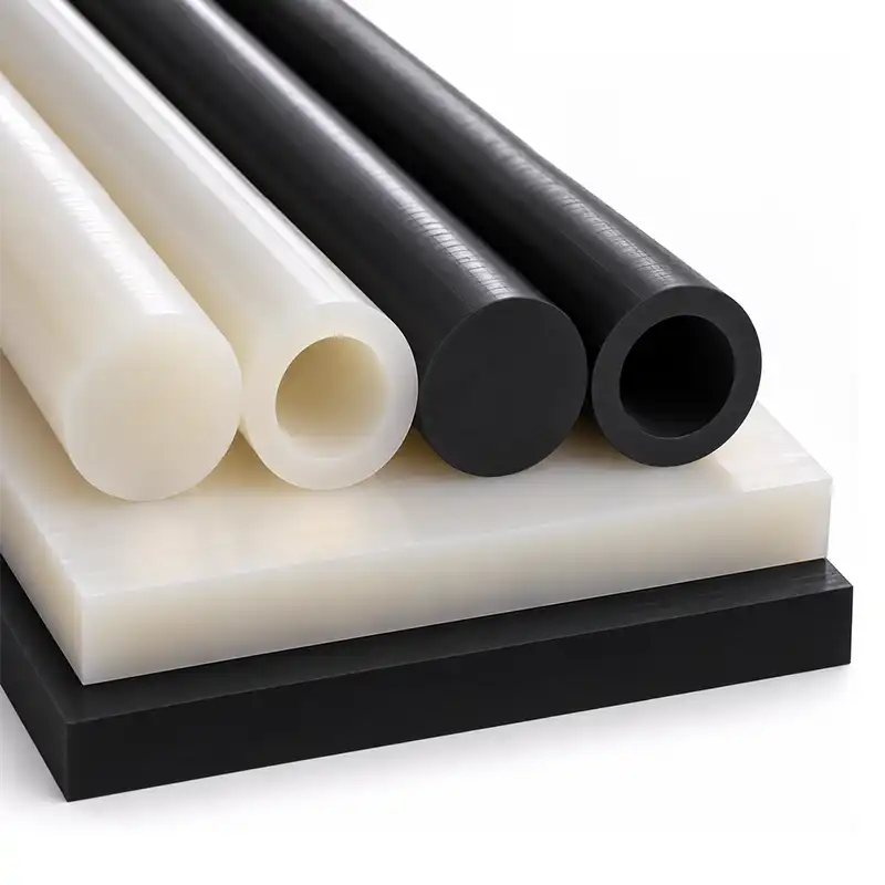 Vendita PA6 Nylon 6 — lastre, tondi e tubi naturale e nero, pronta consegna